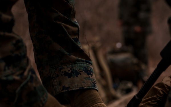 5th Air Naval Gunfire Liaison Company Marines conduct training with Republic of Korea service members