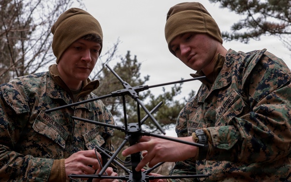 5th Air Naval Gunfire Liaison Company Marines conduct training with Republic of Korea service members
