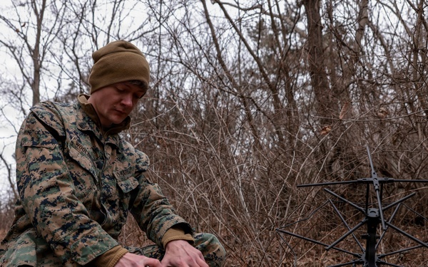 5th Air Naval Gunfire Liaison Company Marines conduct training with Republic of Korea service members