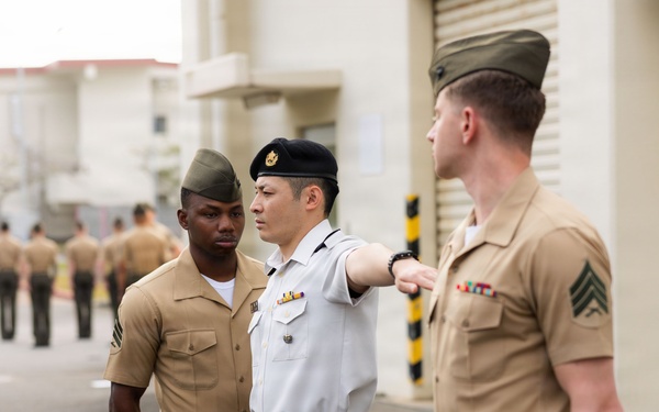 U.S. Marines and JGSDF Members Participate in Sergeant's Course