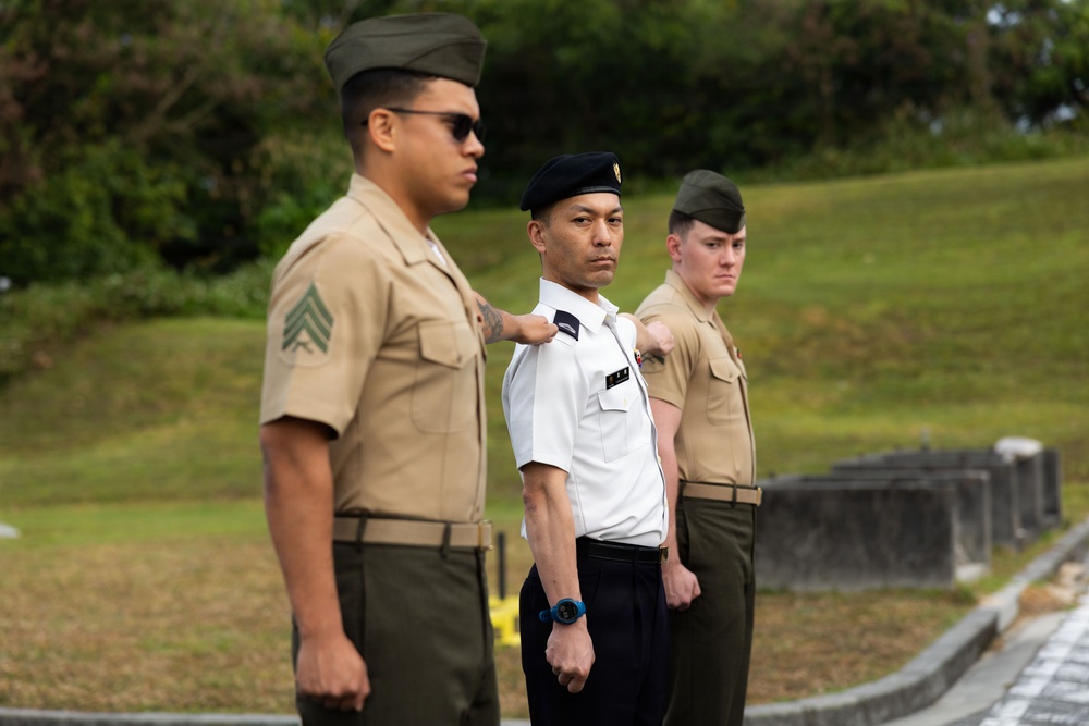 U.S. Marines and JGSDF Members Participate in Sergeant's Course