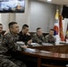 5th Air Naval Gunfire Liaison Company Marines and Republic of Korea service members conduct combined briefing during Freedom Shield 26
