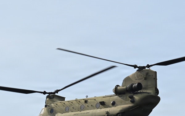 12CAB Supports USAG Bavaria Aerial Fire Fighting Training