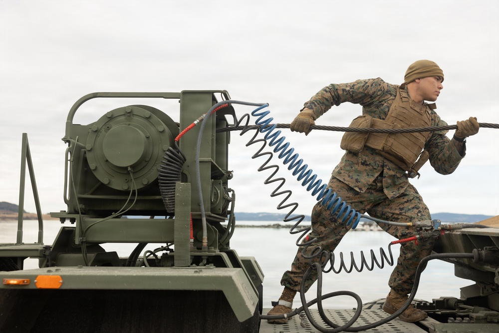 CORE26 | U.S. Marines Transport Equipment to Norwegian Caves After Arctic Exercise