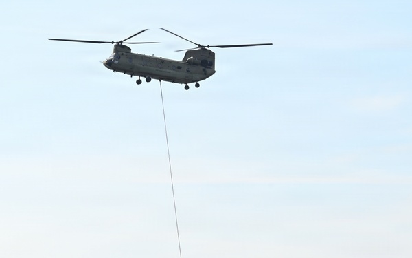 12CAB Supports USAG Bavaria Aerial Fire Fighting Training