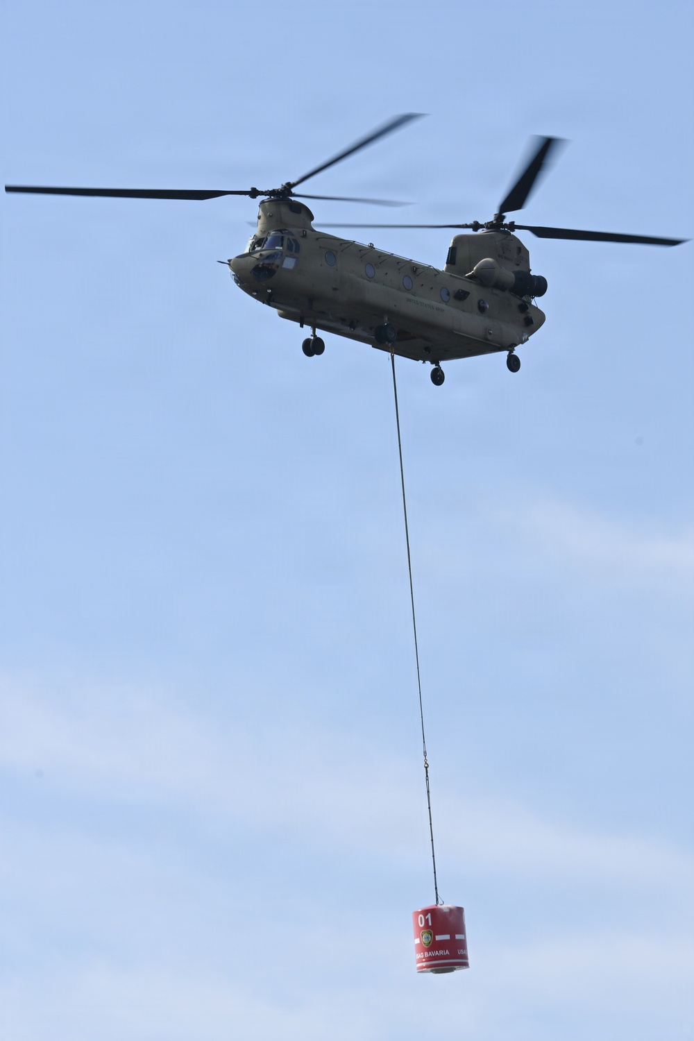 12CAB Supports USAG Bavaria Aerial Fire Fighting Training