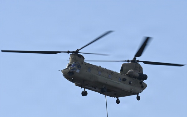 12CAB Supports USAG Bavaria Aerial Fire Fighting Training