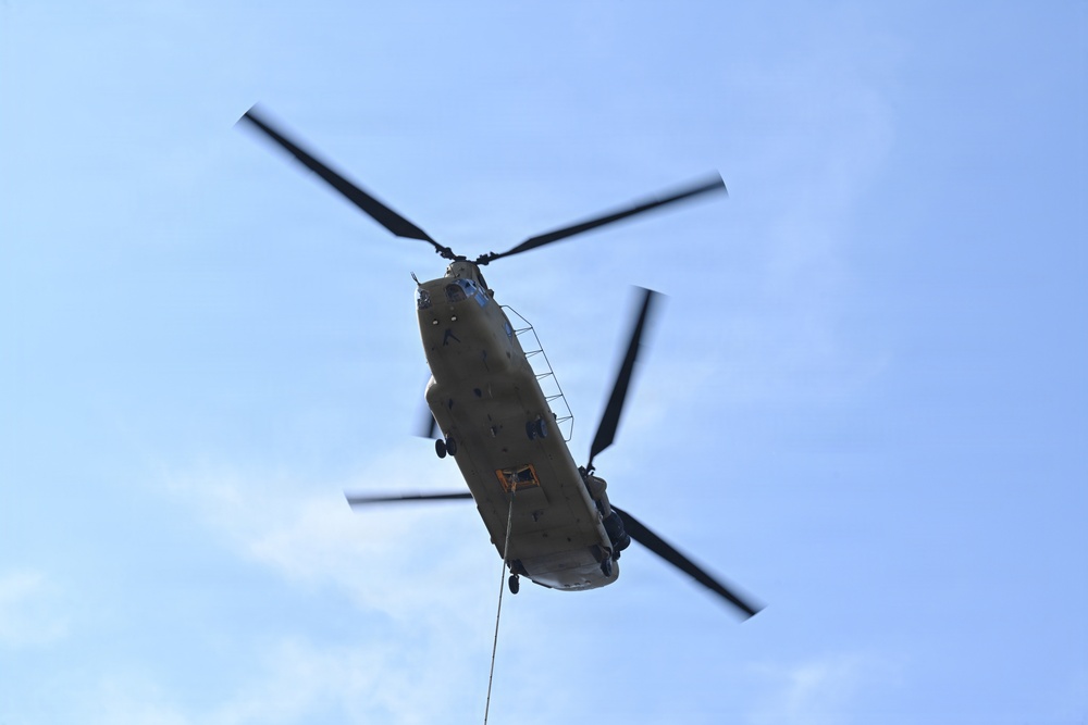 12CAB Supports USAG Bavaria Aerial Fire Fighting Training