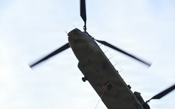 12CAB Supports USAG Bavaria Aerial Fire Fighting Training