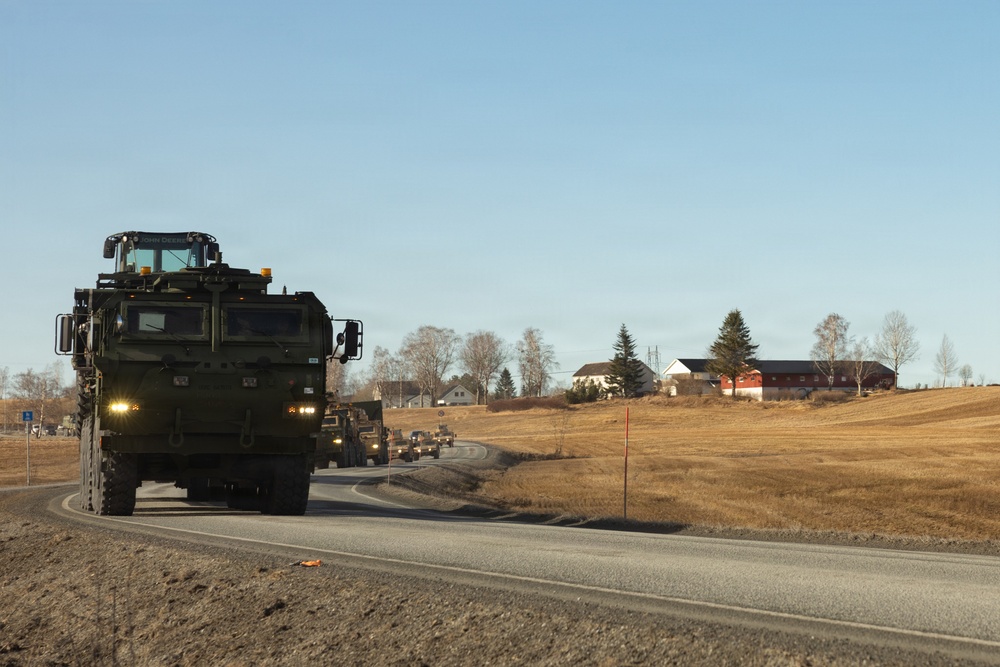CORE26 | U.S. Marines Transport Equipment to Norwegian Caves After Arctic Exercise