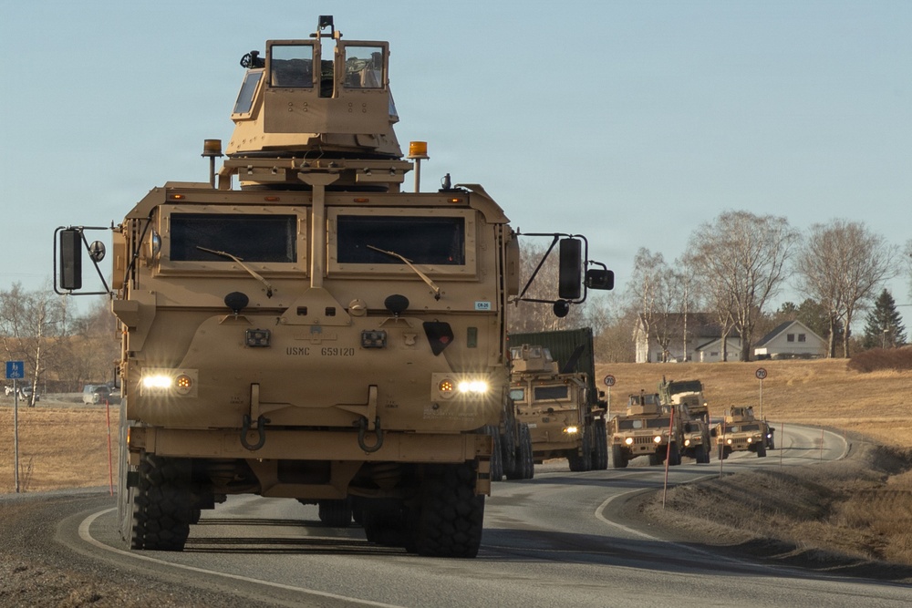 CORE26 | U.S. Marines Transport Equipment to Norwegian Caves After Arctic Exercise