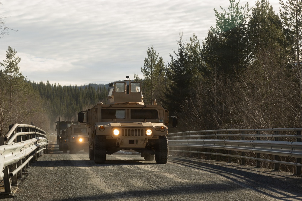 CORE26 | U.S. Marines Transport Equipment to Norwegian Caves After Arctic Exercise