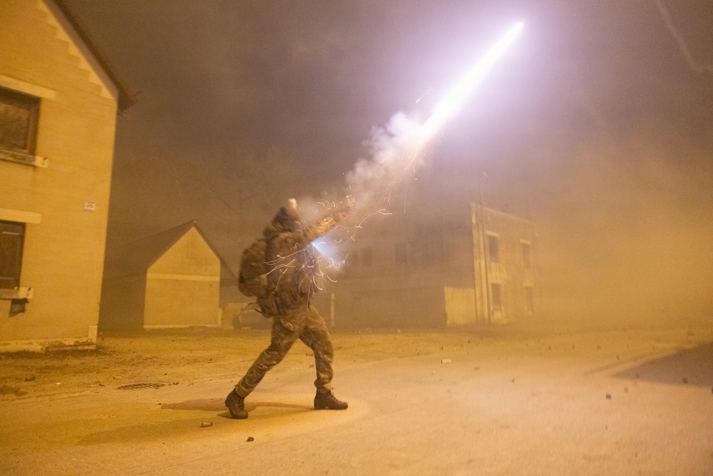RMAS Cadets Train In Hohenfels