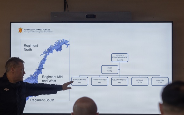 CORE26 | 2nd MARDIV Commanding General Visits Pre-Positioning Cave in Norway