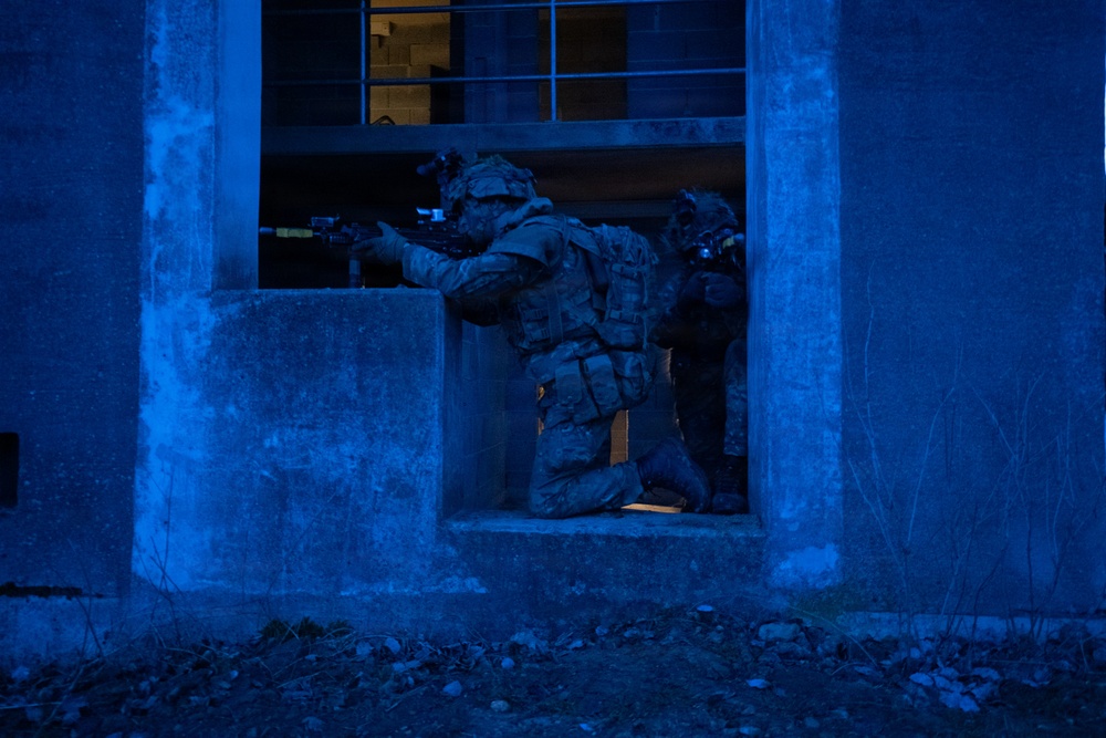 RMAS Cadets Train In Hohenfels