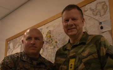 CORE26 | 2nd MARDIV Commanding General Visits Pre-Positioning Cave in Norway