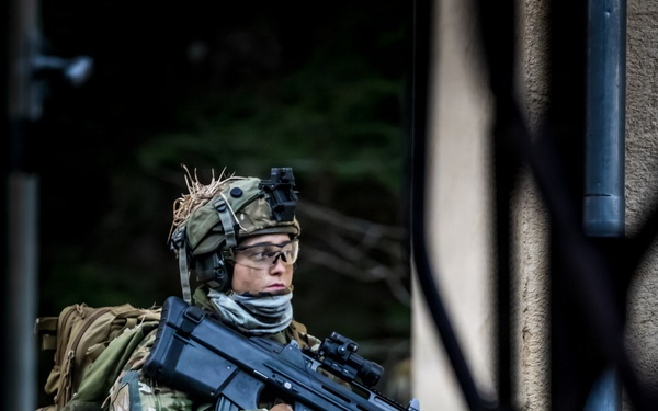 RMAS Cadets Train In Hohenfels