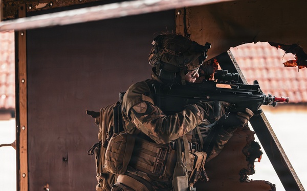 RMAS Cadets Train In Hohenfels