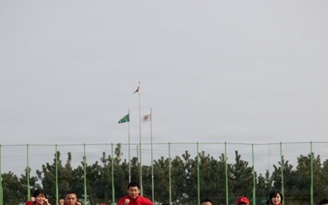 U.S. Marines and Republic of Korea forces strengthen partnership through physical training during Freedom Shield 26