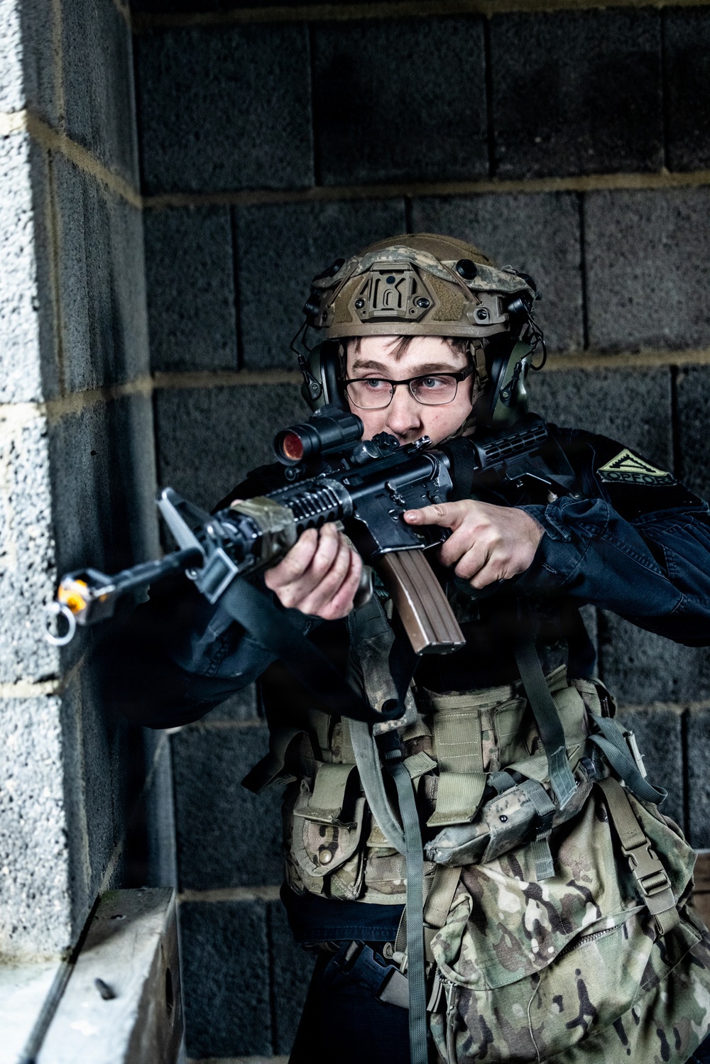 1-4 Infantry supports RMAS