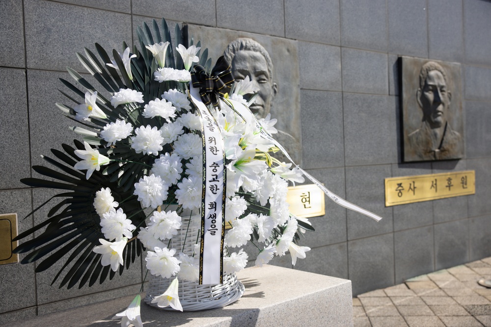 U.S. Marines honor fallen Republic of Korea service members and explore Yeonpyeong Island history