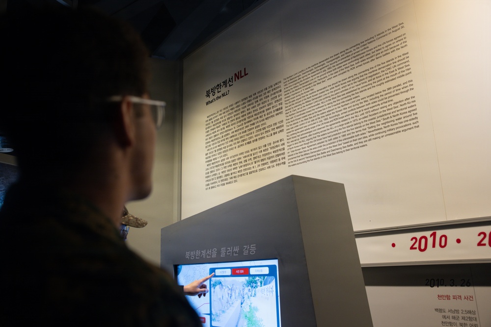 U.S. Marines honor fallen Republic of Korea service members and explore Yeonpyeong Island history