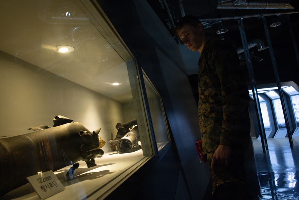 U.S. Marines honor fallen Republic of Korea service members and explore Yeonpyeong Island history