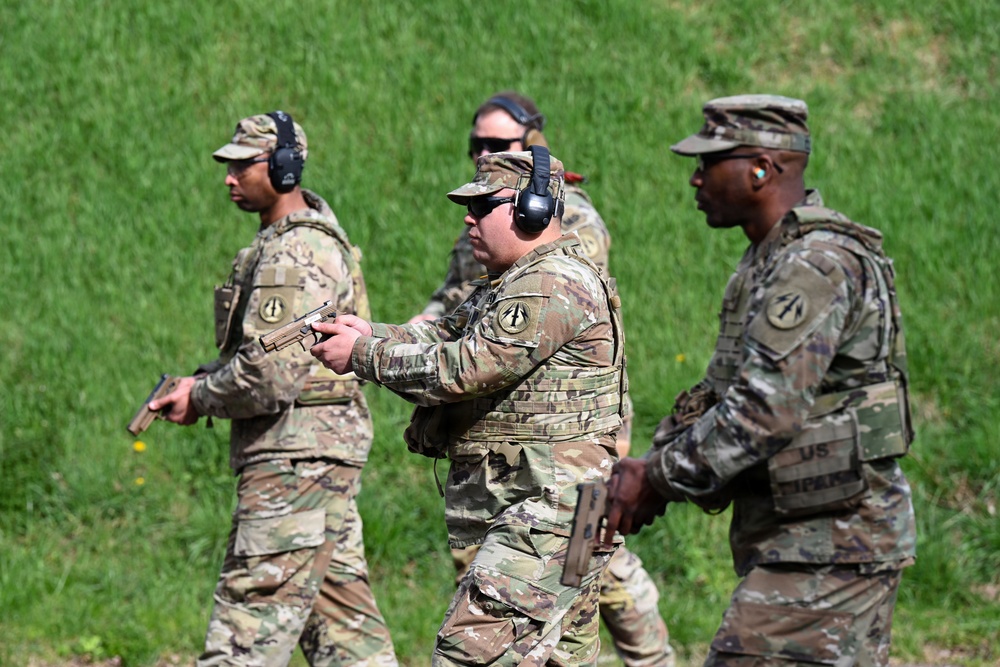 HHC USAG-Wiesbaden MPs Conduct Law Enforcement Weapons Training and Qualification