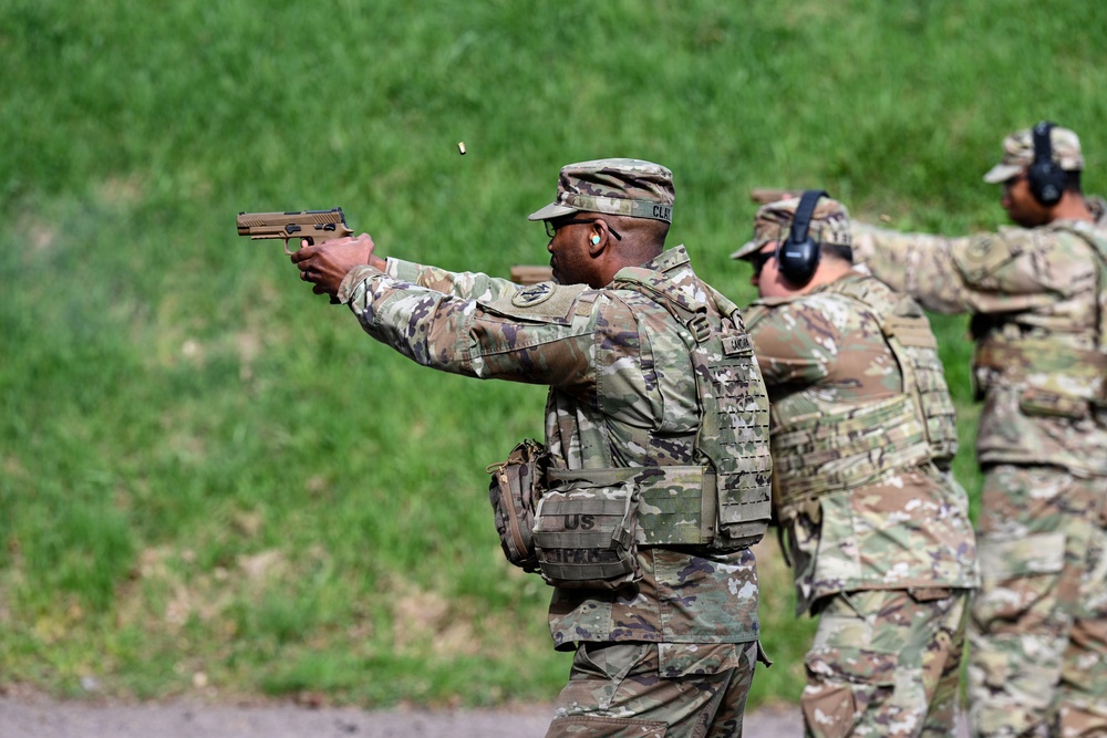 HHC USAG-Wiesbaden MPs Conduct Law Enforcement Weapons Training and Qualification