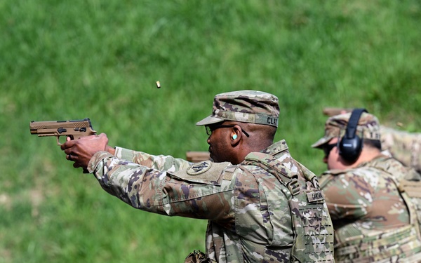 HHC USAG-Wiesbaden MPs Conduct Law Enforcement Weapons Training and Qualification