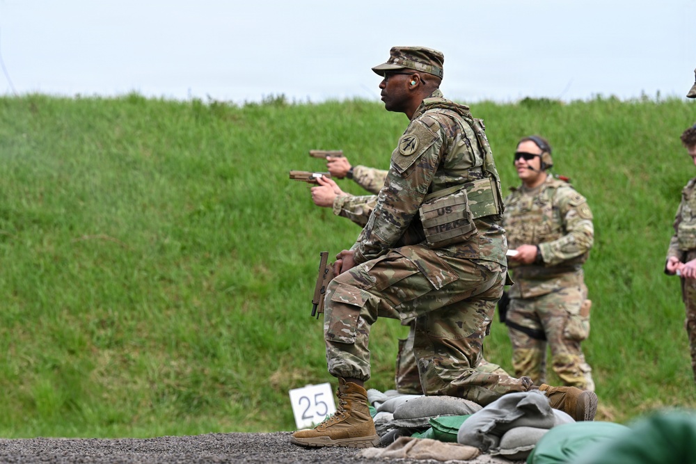 HHC USAG-Wiesbaden MPs Conduct Law Enforcement Weapons Training and Qualification