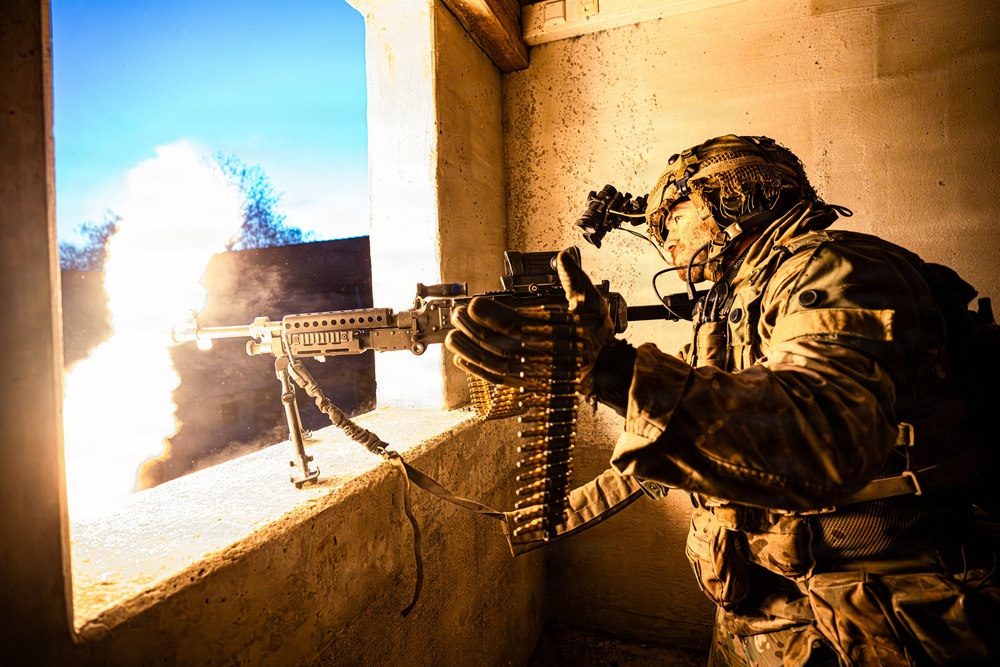 RMAS Cadets Train In Hohenfels