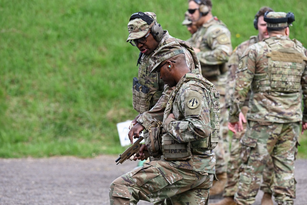 HHC USAG-Wiesbaden MPs Conduct Law Enforcement Weapons Training and Qualification