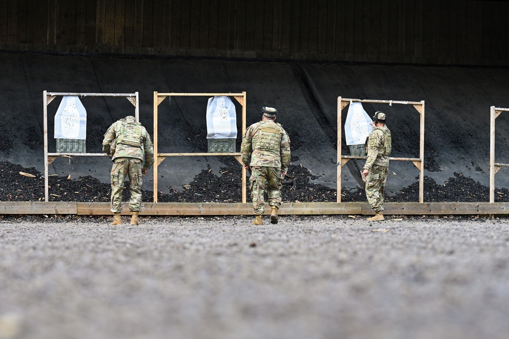 HHC USAG-Wiesbaden MPs Conduct Law Enforcement Weapons Training and Qualification