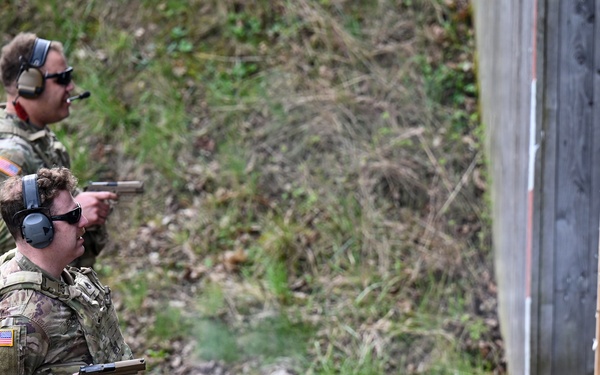 HHC USAG-Wiesbaden MPs Conduct Law Enforcement Weapons Training and Qualification