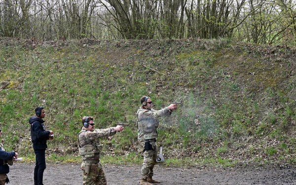 HHC USAG-Wiesbaden MPs Conduct Law Enforcement Weapons Training and Qualification