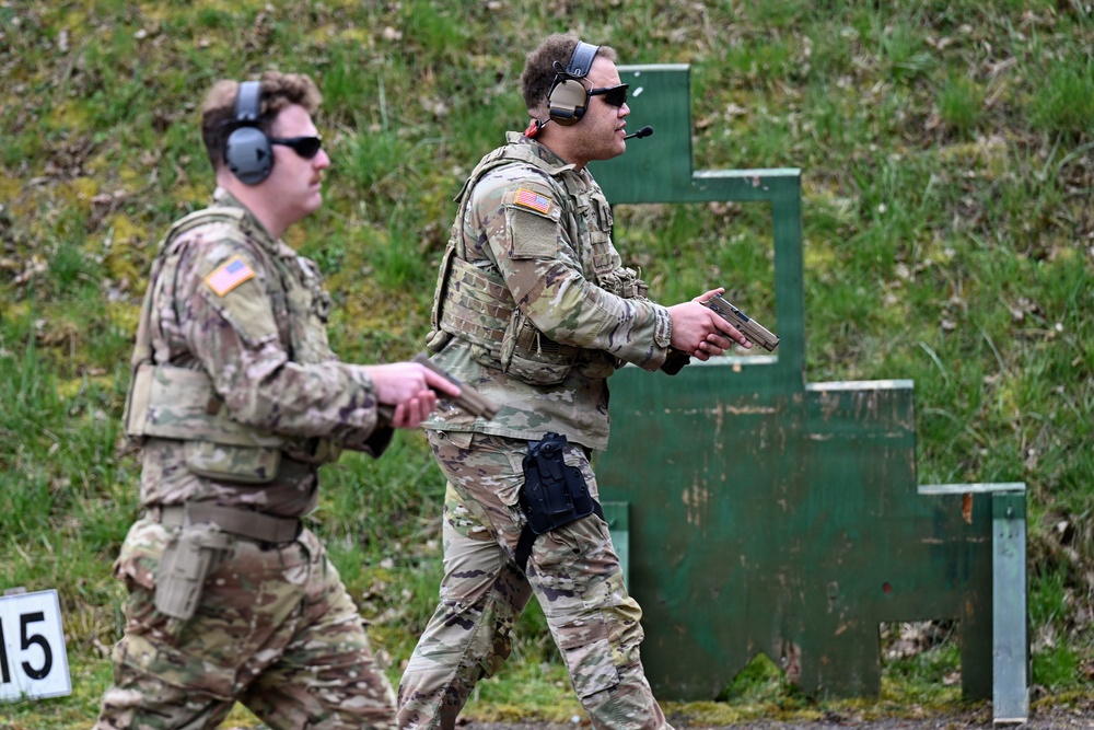 HHC USAG-Wiesbaden MPs Conduct Law Enforcement Weapons Training and Qualification