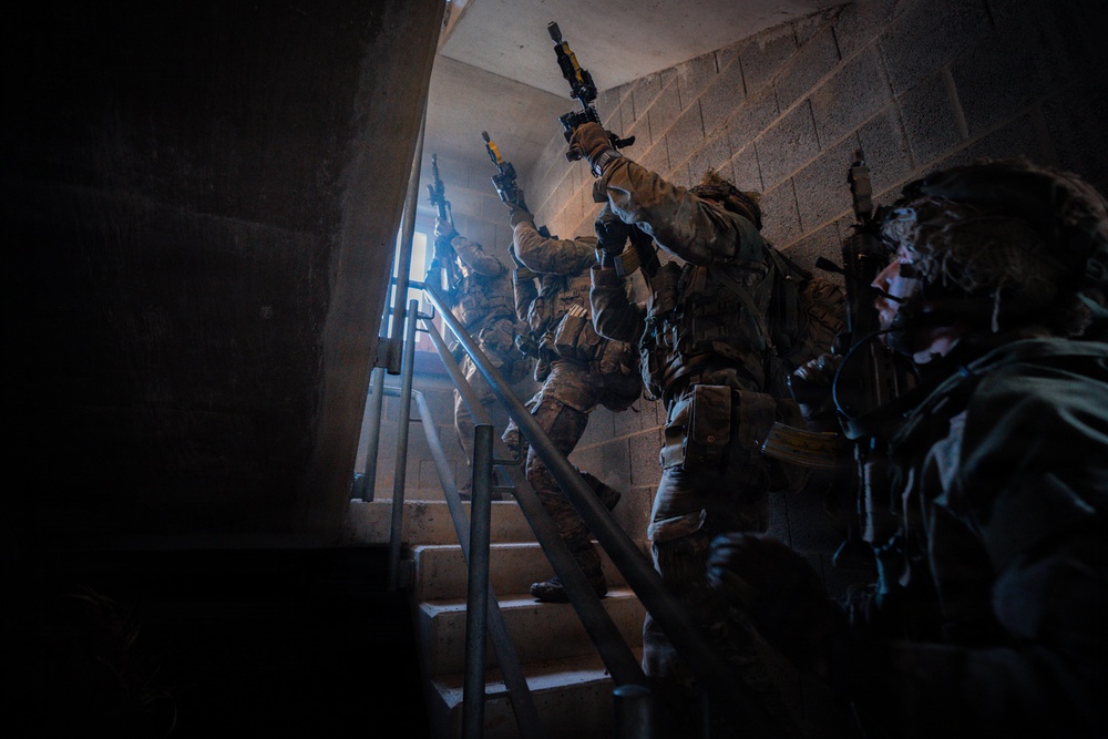 RMAS Cadets Train In Hohenfels