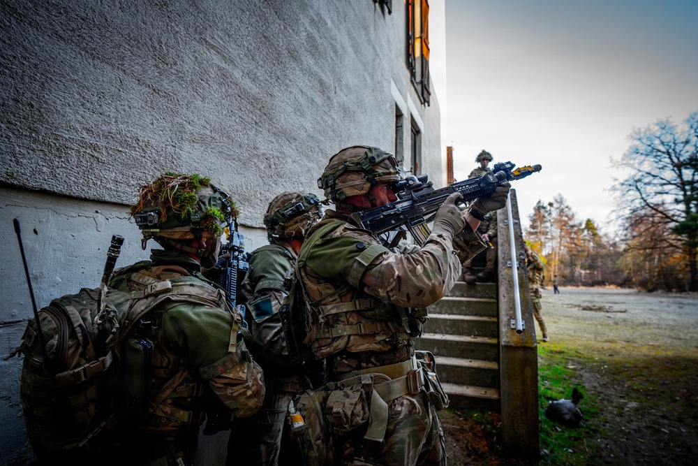 RMAS Cadets Train In Hohenfels