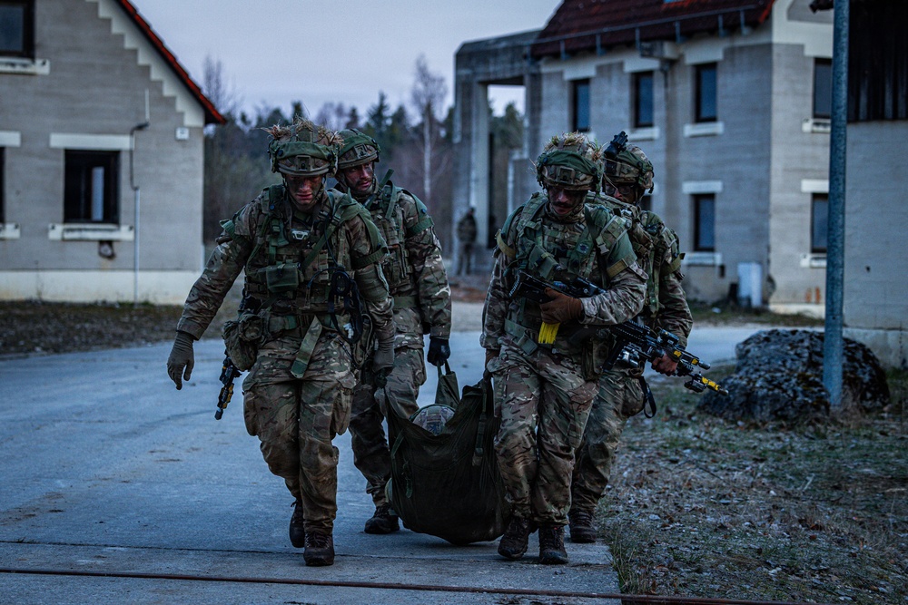 RMAS Cadets Train In Hohenfels