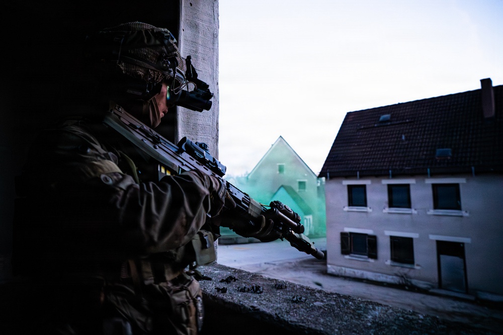 RMAS Cadets Train In Hohenfels