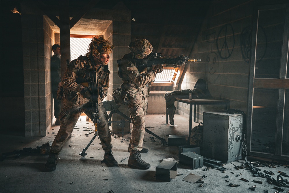 RMAS Cadets Train In Hohenfels