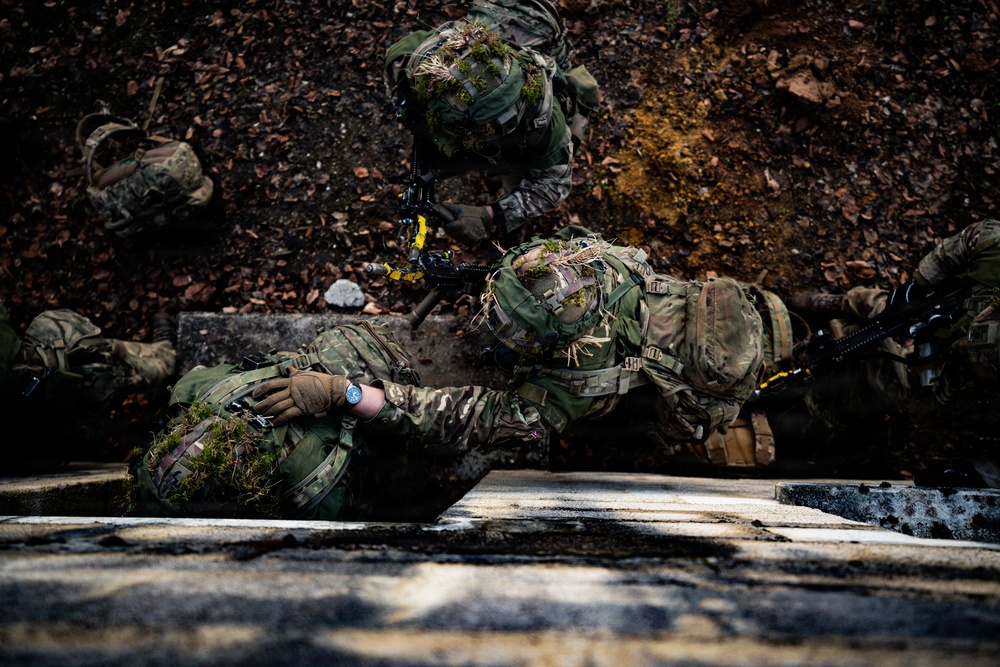 RMAS Cadets Train In Hohenfels