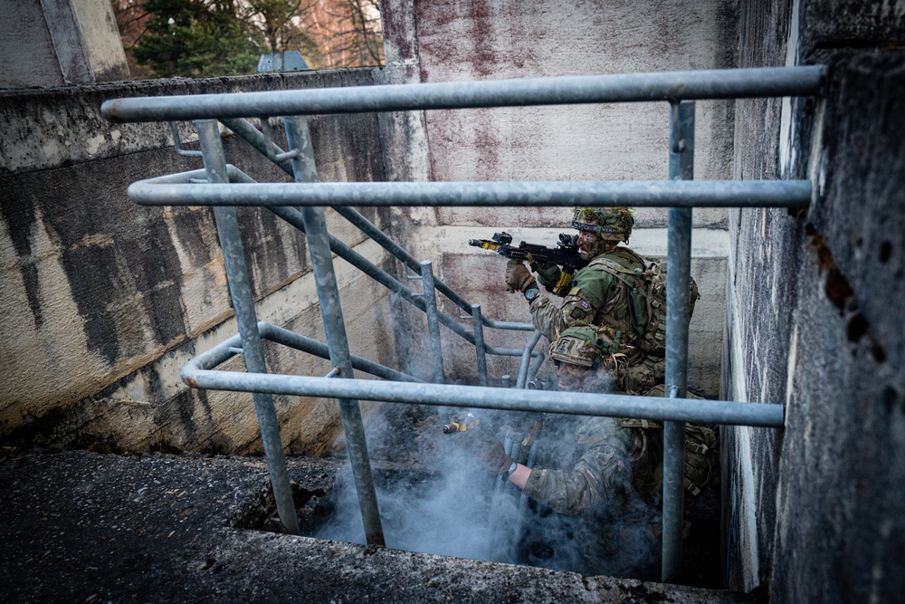 RMAS Cadets Train In Hohenfels