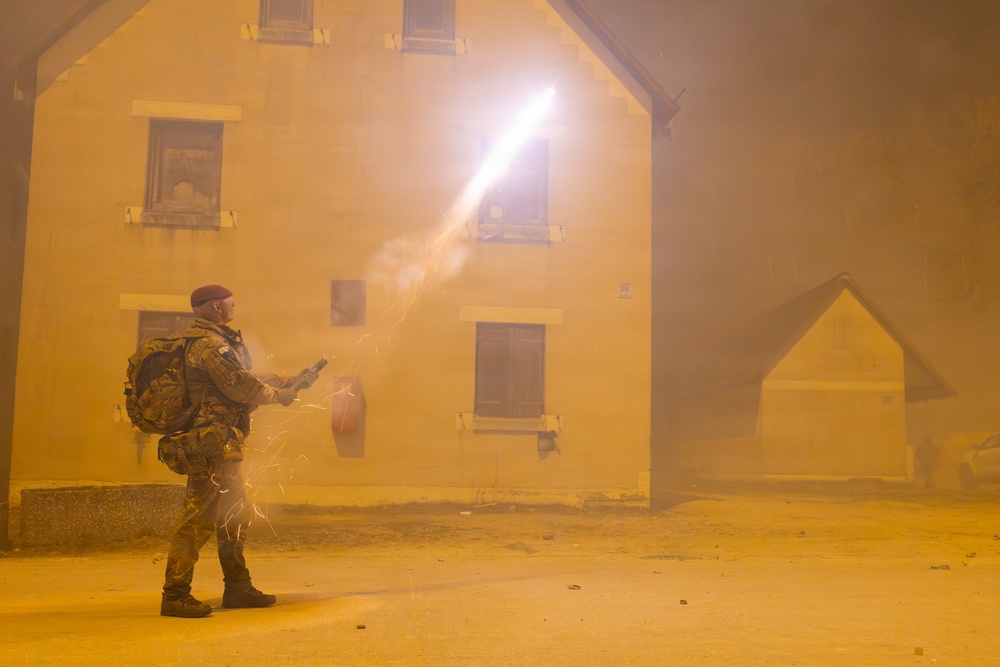 RMAS Cadets Train In Hohenfels