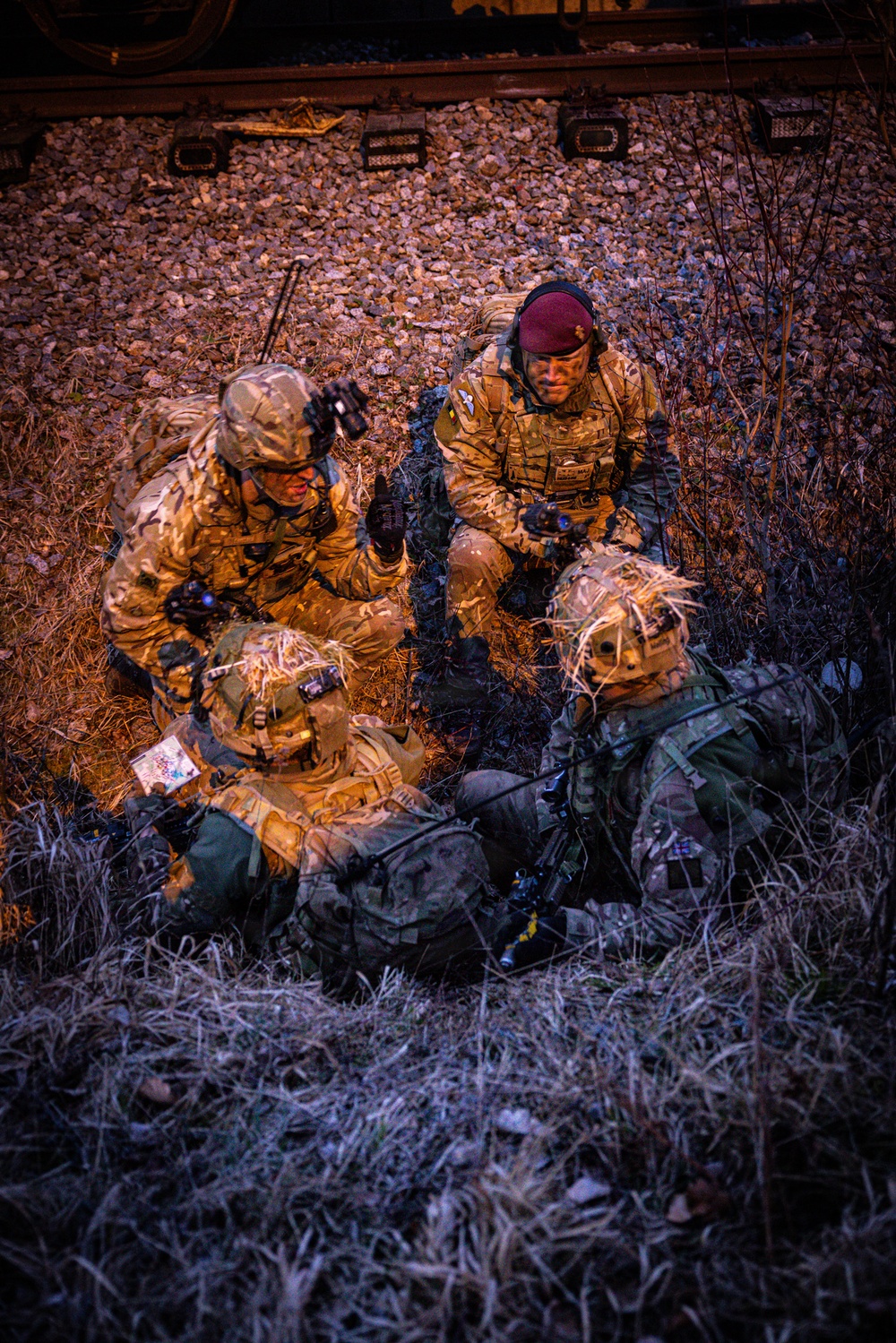 RMAS Cadets Train In Hohenfels