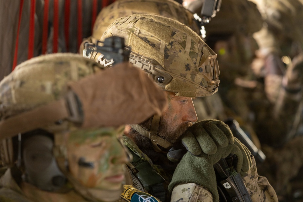 3rd CAB participates in a combined multinational air assault exercise Operation Perkons Strike