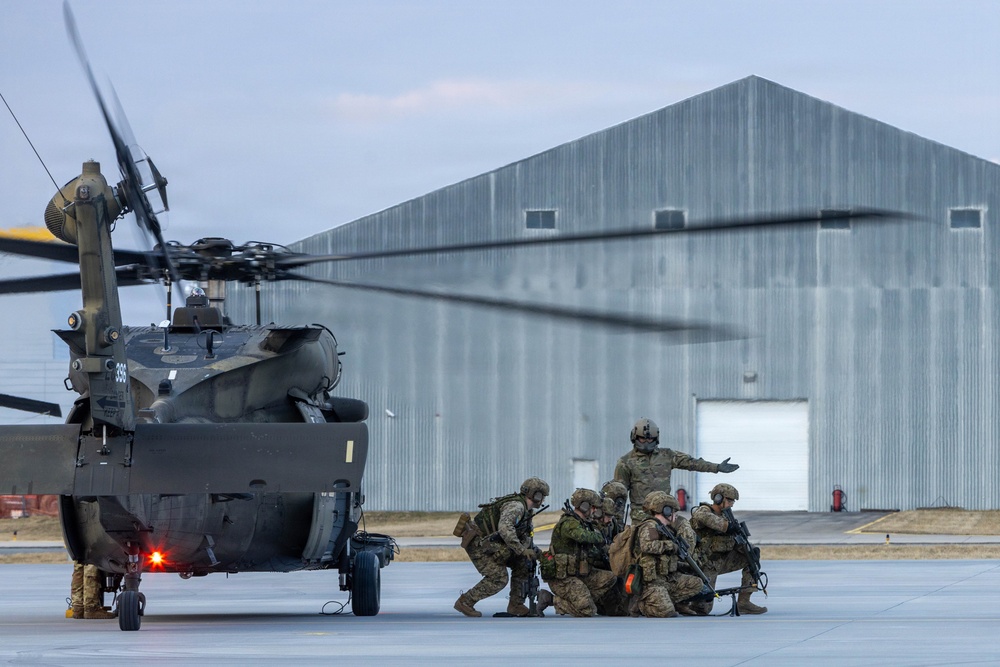3rd CAB participates in a combined multinational air assault exercise Operation Perkons Strike