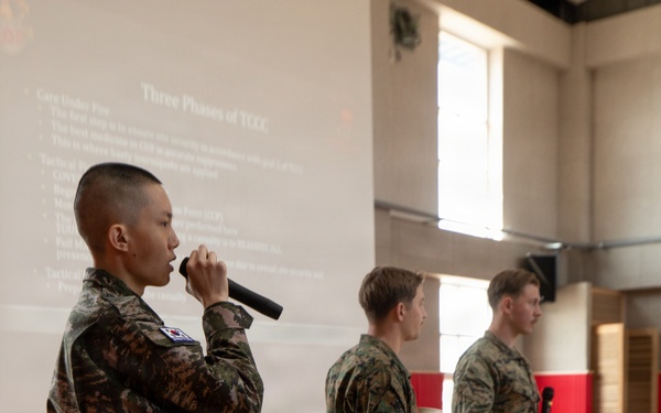 U.S. Marines Conduct Subject Matter Expert Exchange with ROK Marines