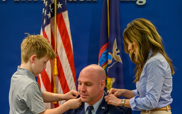 Maintenance Group Commander Promoted to Colonel